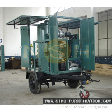 PLC control dehydrating transformer oil purifier